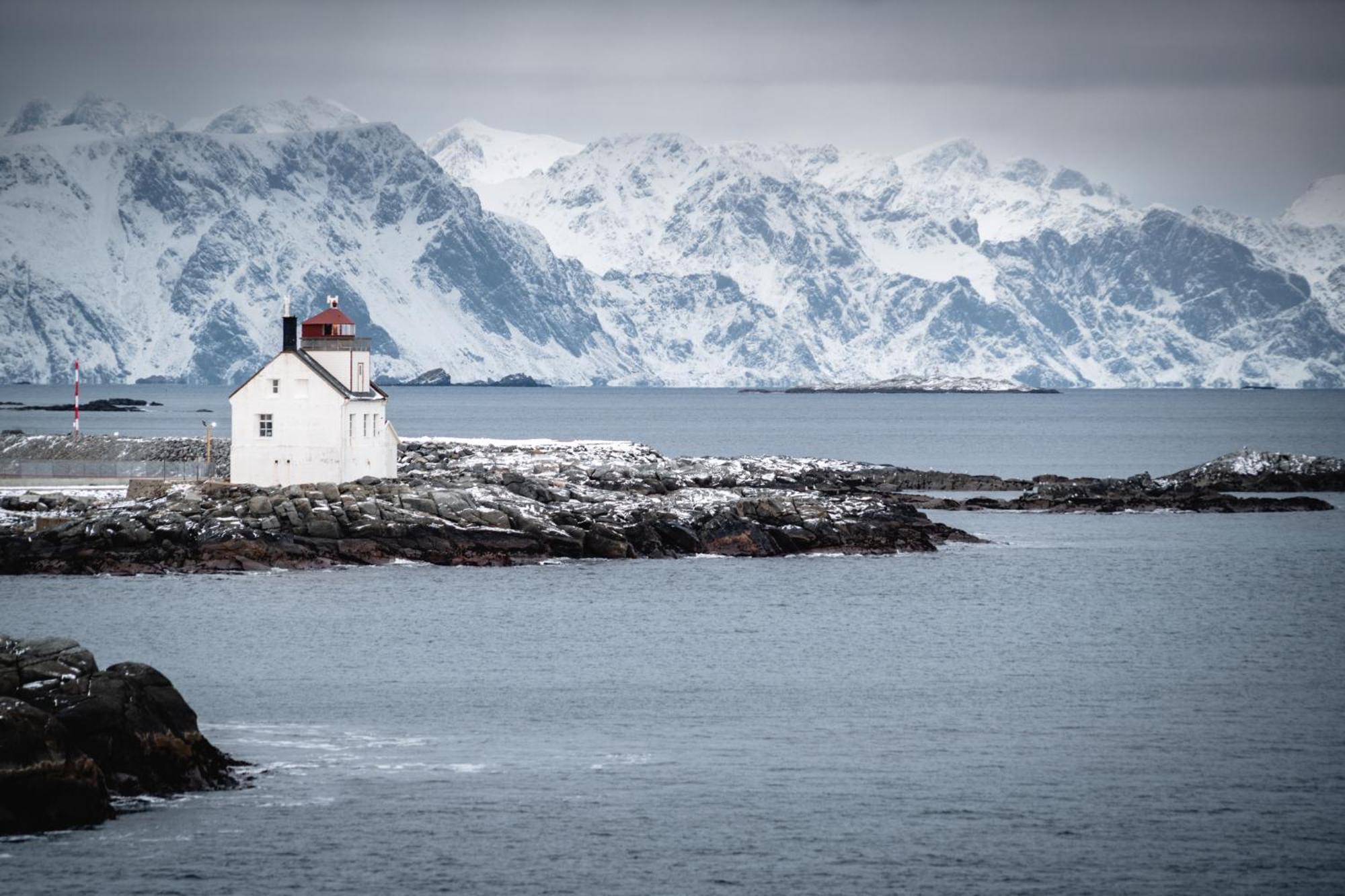 Lofoten Fyr Vaeroy Eksteriør billede